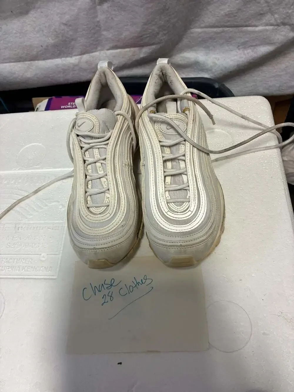 Nike Air Max 97 White Gum Sneakers DJ2740-100
